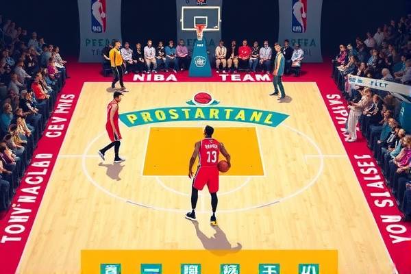 NBA赛场精彩瞬间，全场回放录像一览无余