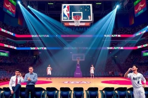易建联的NBA风采，录像回放中的篮球传奇