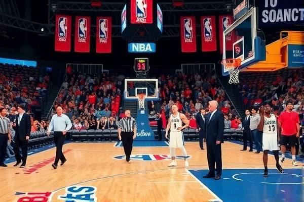 阳光下的NBA录像，热血篮球的魅力时光