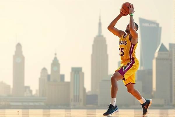 NBA录像中的姚明，篮球传奇的永恒印记