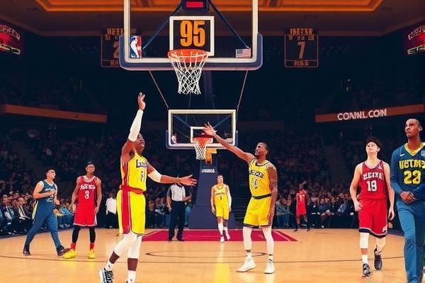 NBA经典瞬间回顾，重温95年录像，感受篮球魅力