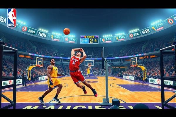 NBA录像灌篮，热血瞬间再现眼前