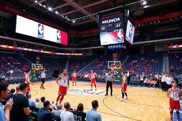 NBA比赛录像场，热血与激情的再现