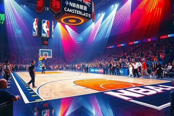 NBA录像，掘金与雄鹿的激烈对决
