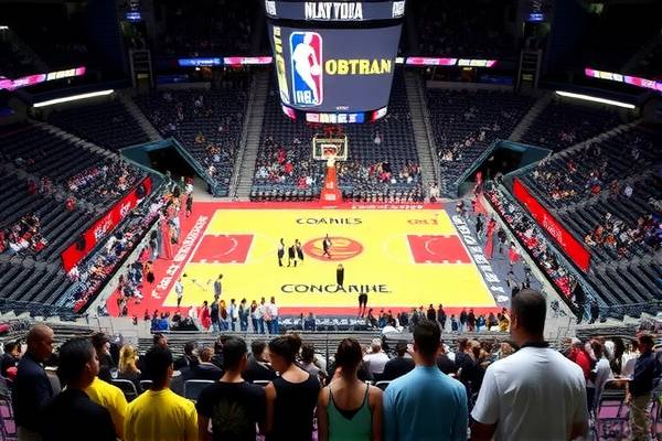 NBA赛场精彩瞬间，全场录像回放